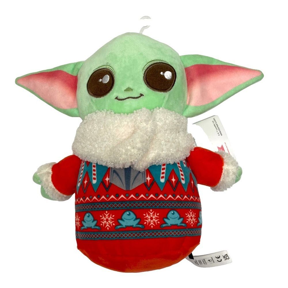 Disney Star Wars Baby Yoda Grogu Christmas Plush